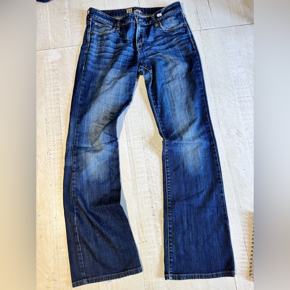 Kut from the Kloth Women's Blue straight leg Jeans
